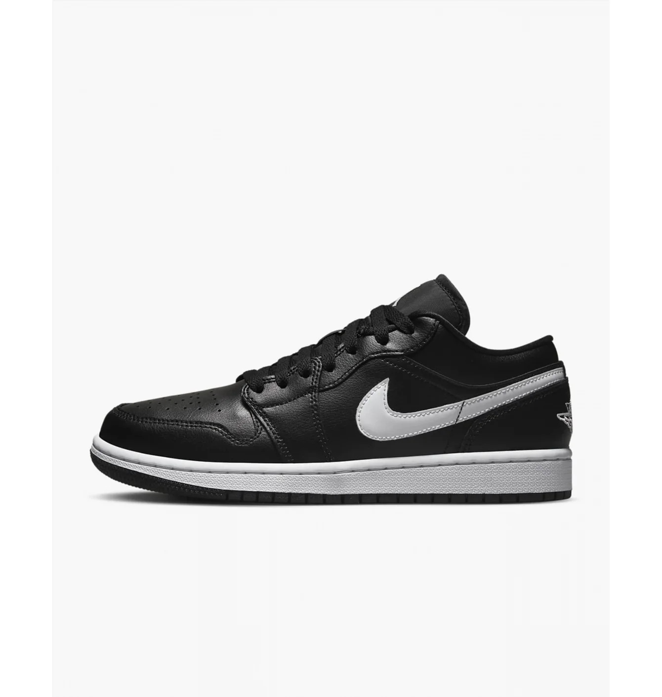 Jordan 1 Low Black White (2022) (W)