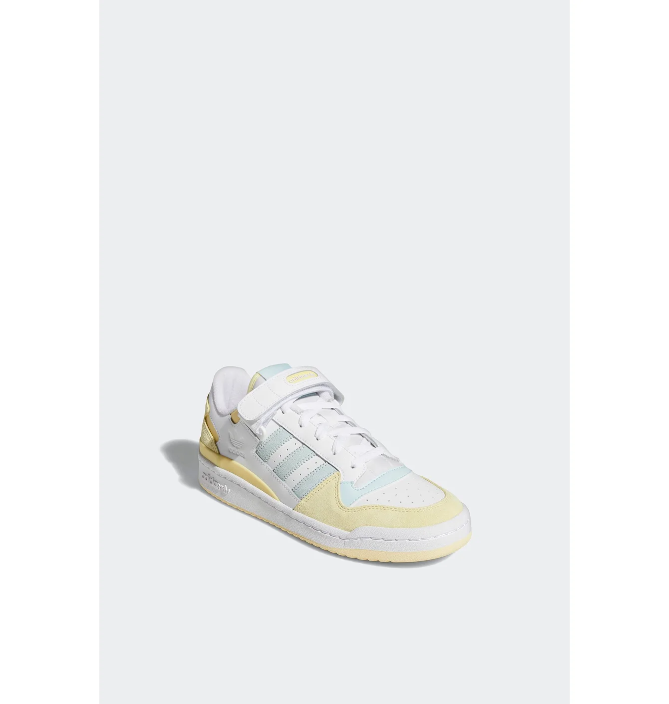 Кросівки чоловічі Adidas Forum Low White/Yellow GX7075