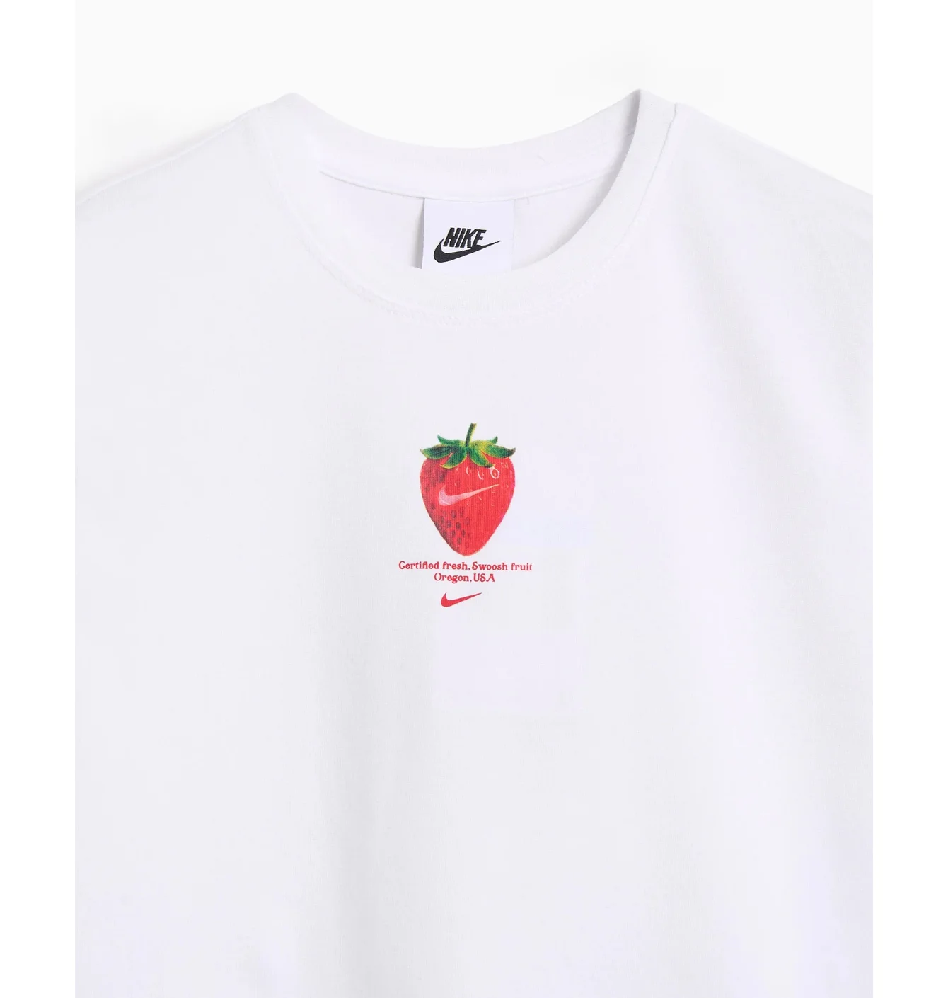 Футболка жіноча Nike Sportswear Baby Strawberry White IQ3343-100