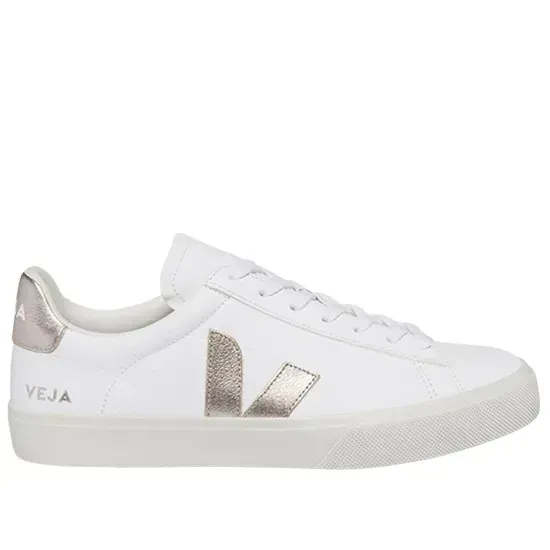 Veja Campo Chromefree Leather White