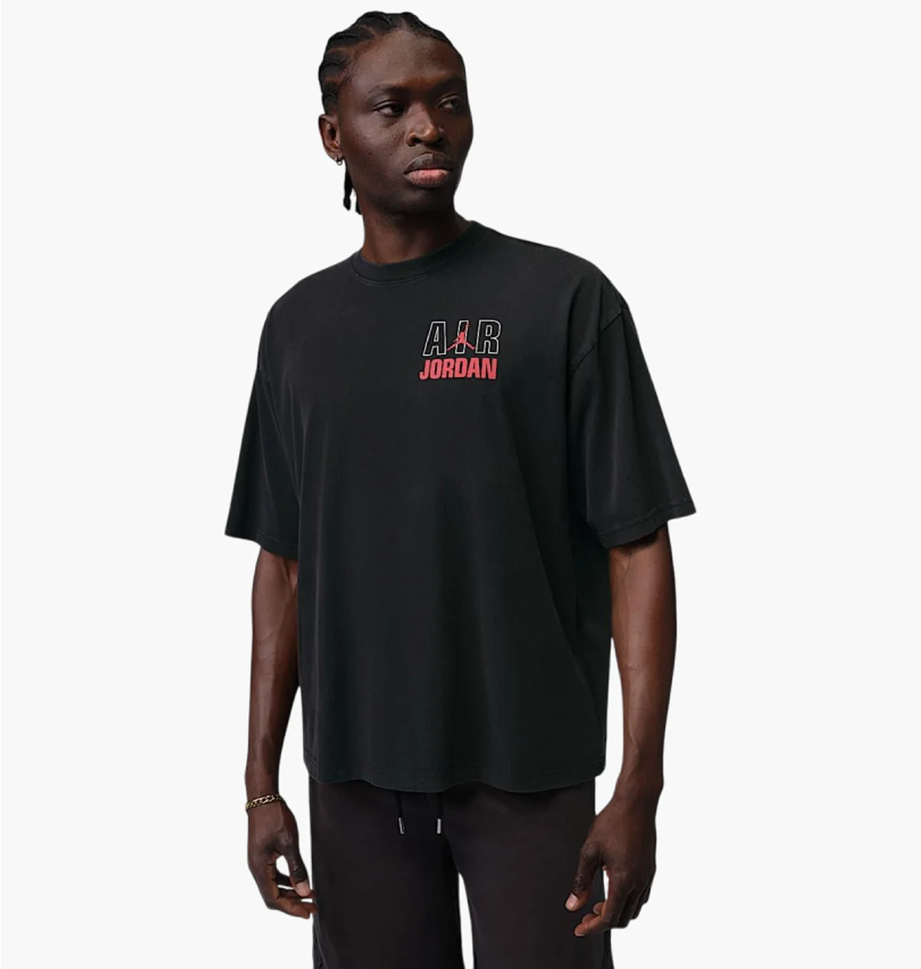 Футболка чоловіча Air Jordan Flt Reis Lgnd Ss Crew Black IF3116-010