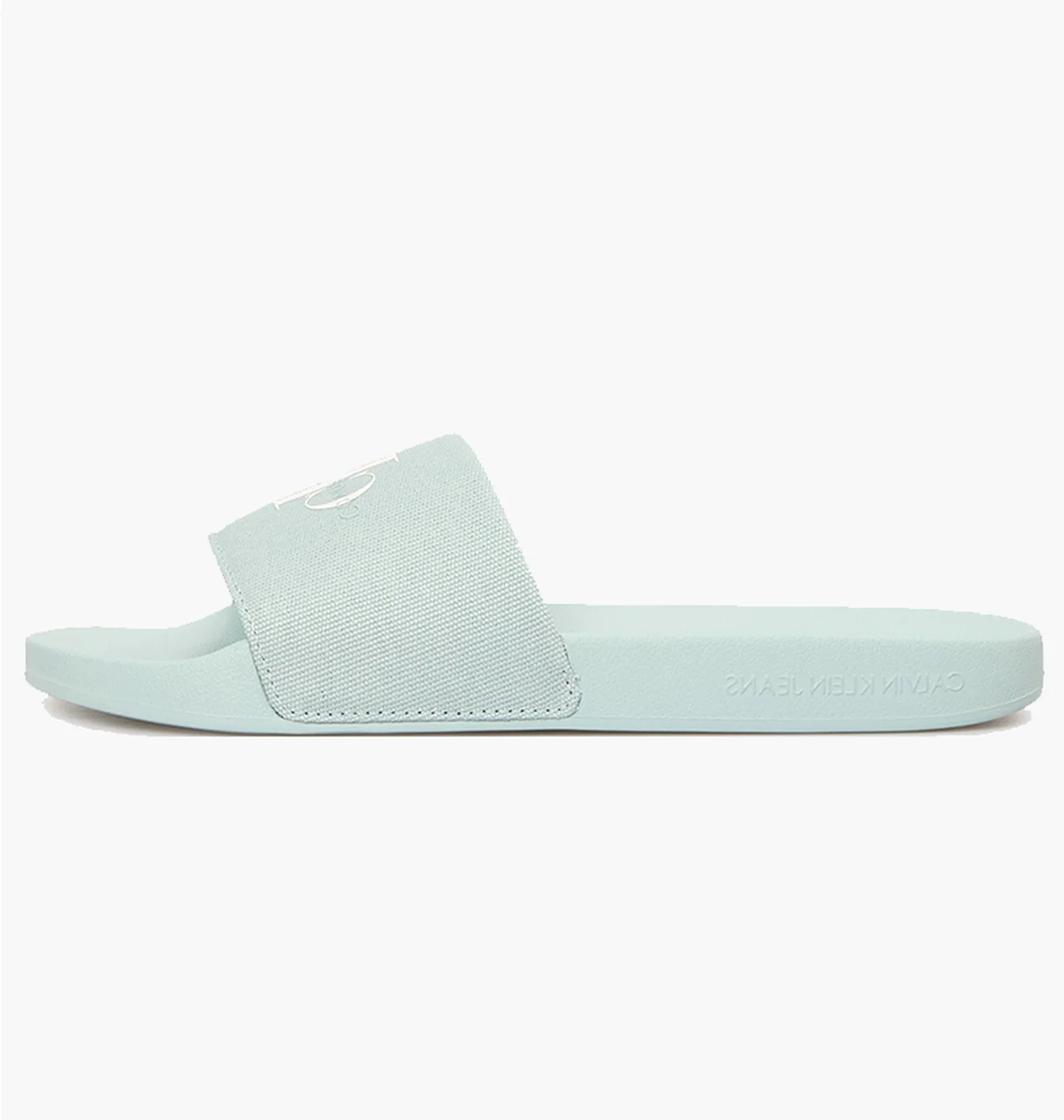Тапочки чоловічі Calvin Klein Slide Monogram Turquoise YW0YW01835-TGW