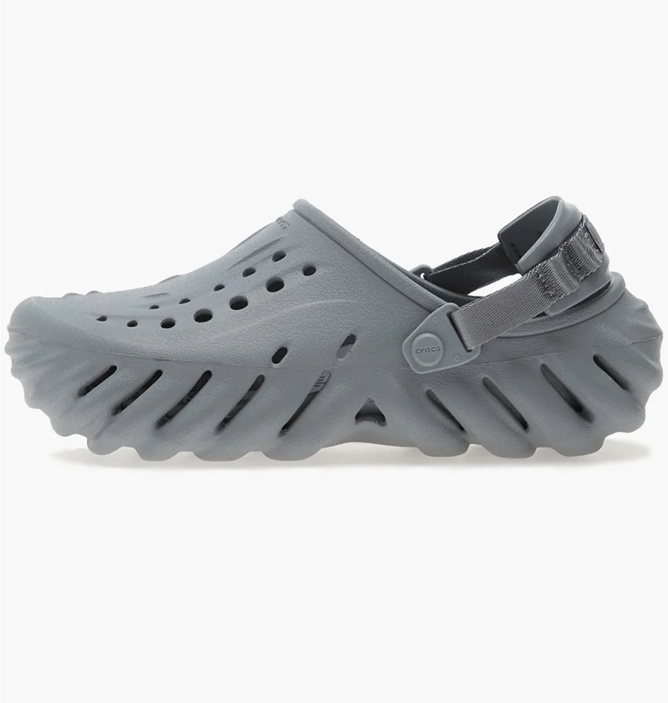 Тапочки чоловічі CROCS Echo Clog Grey 207937-0Z3