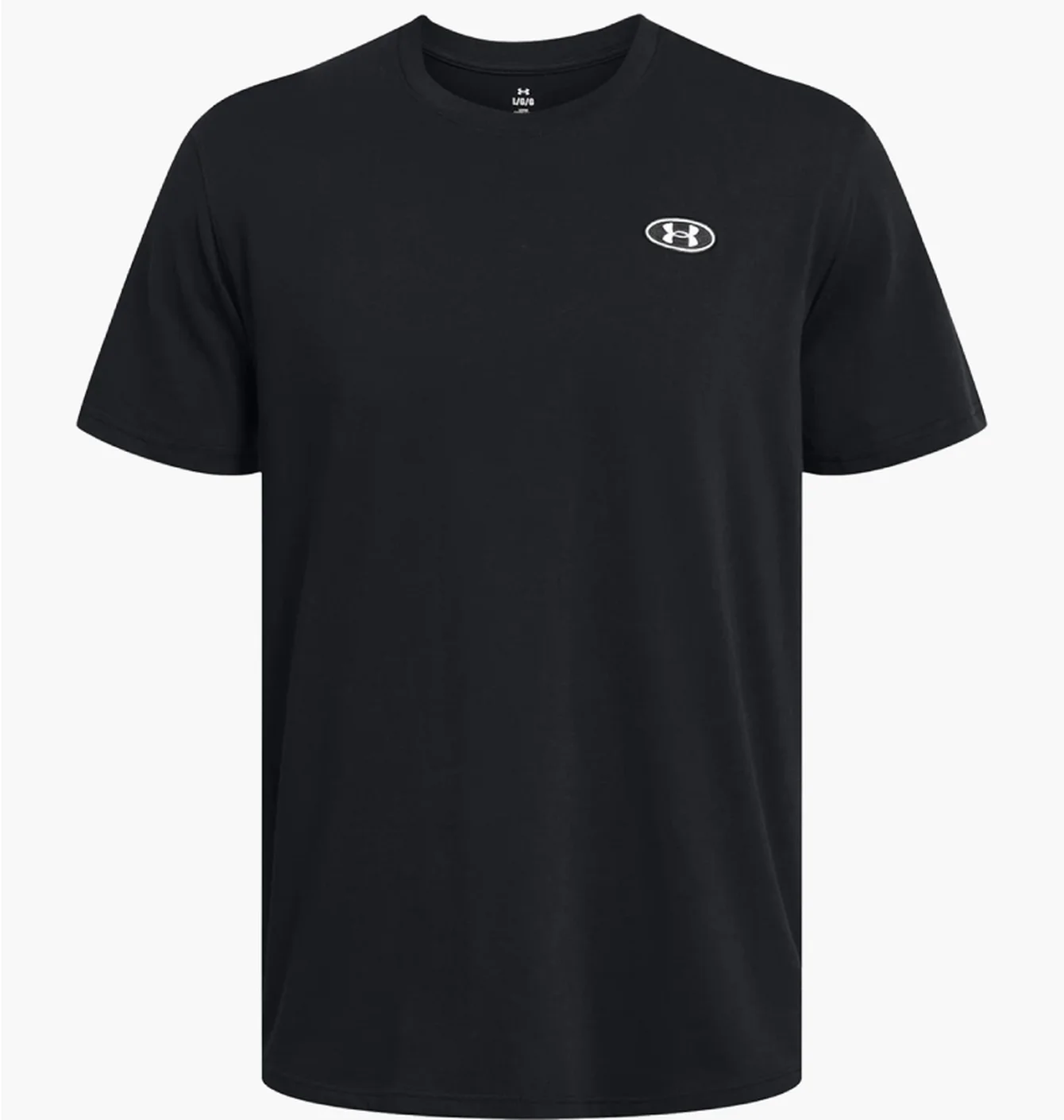 Футболка чоловіча Under Armour Hw Lc Patch Black 1382902-001
