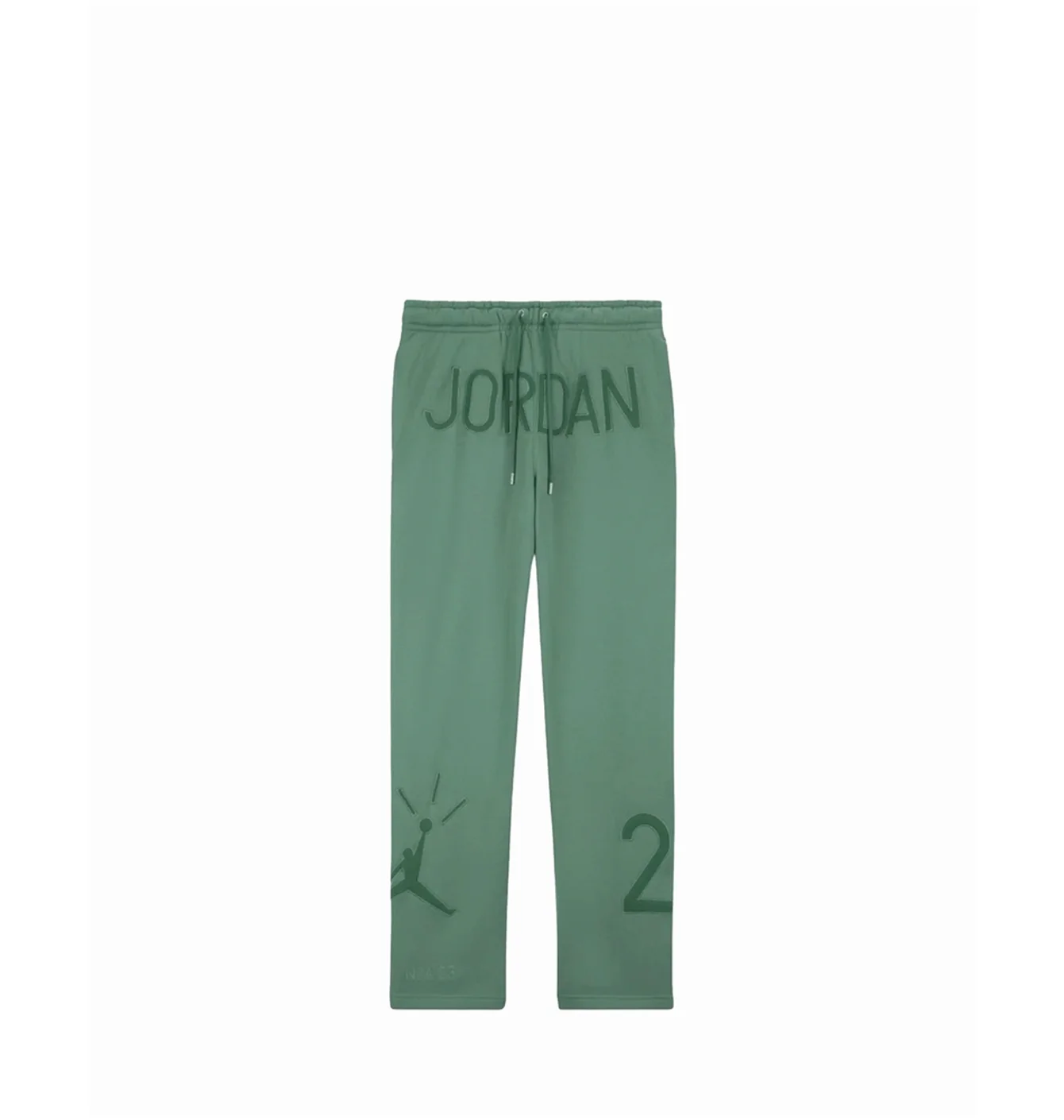 Jordan x Nina Chanel Abney Fleece Pants Green Stone