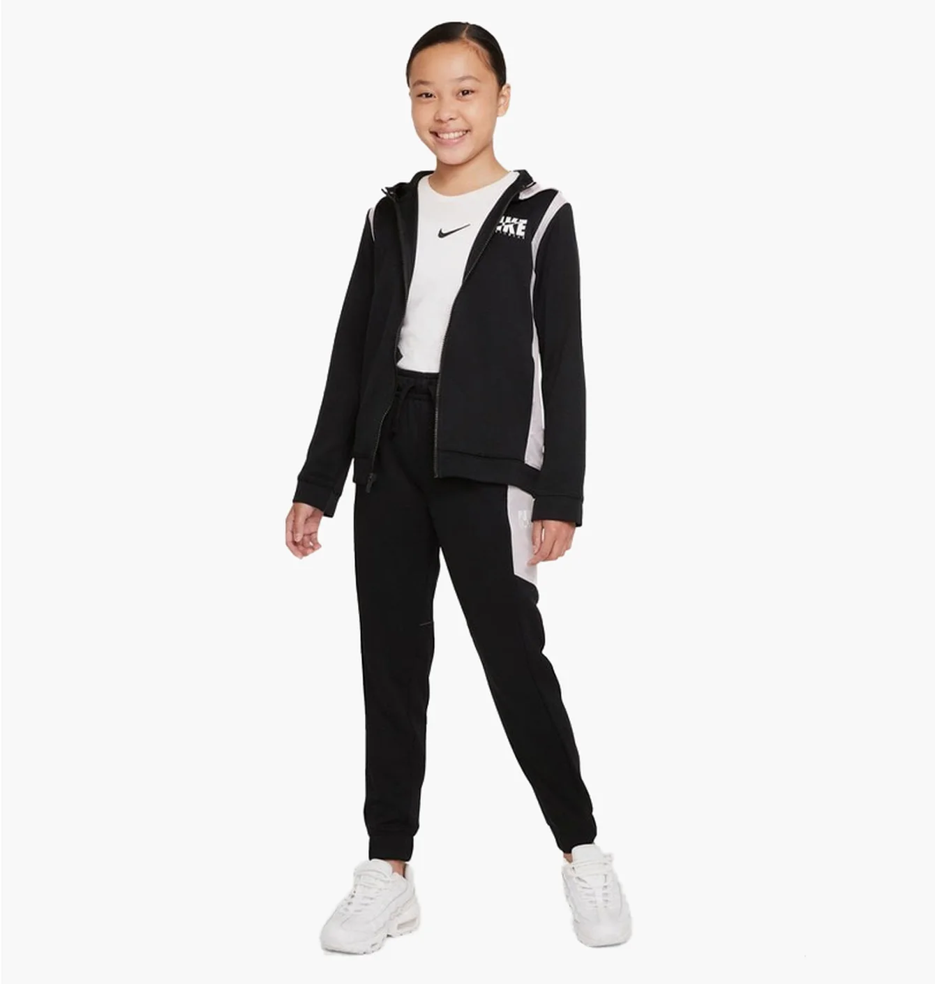 Спортивний костюм дитячий Nike U Nsw Poly Wvn Ovly Tracksuit Black DD8567-013