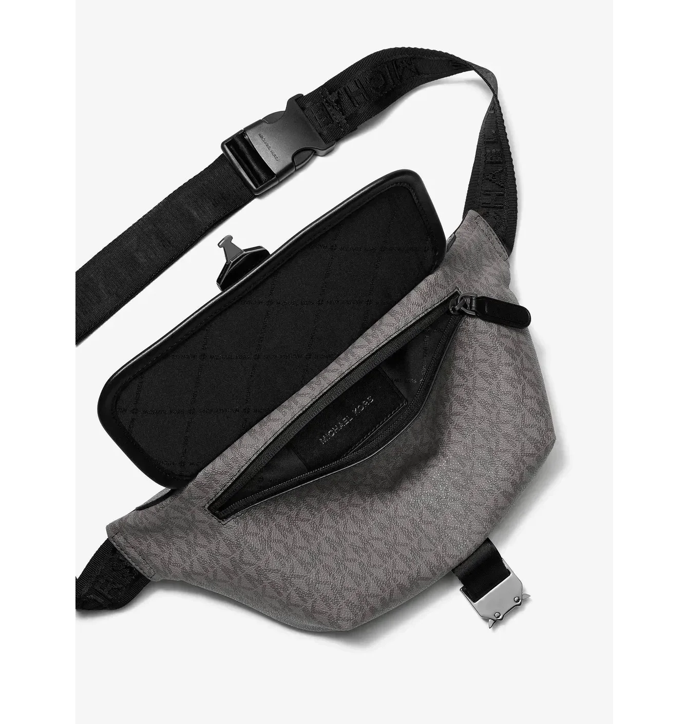 Сумка чоловіча MICHAEL KORS Hudson Grey 33F5LHDY5B