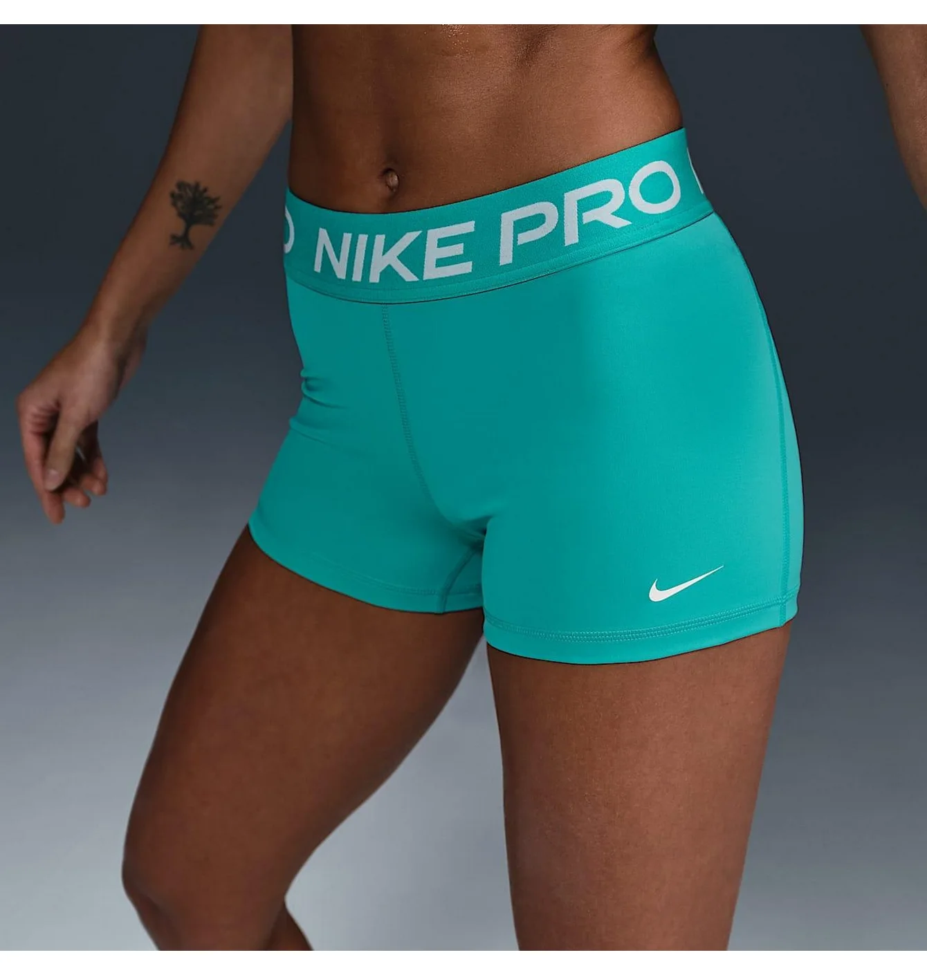 Шорти жіночі Nike Pro Womens Boy Cut Short Turquoise CZ9857-345