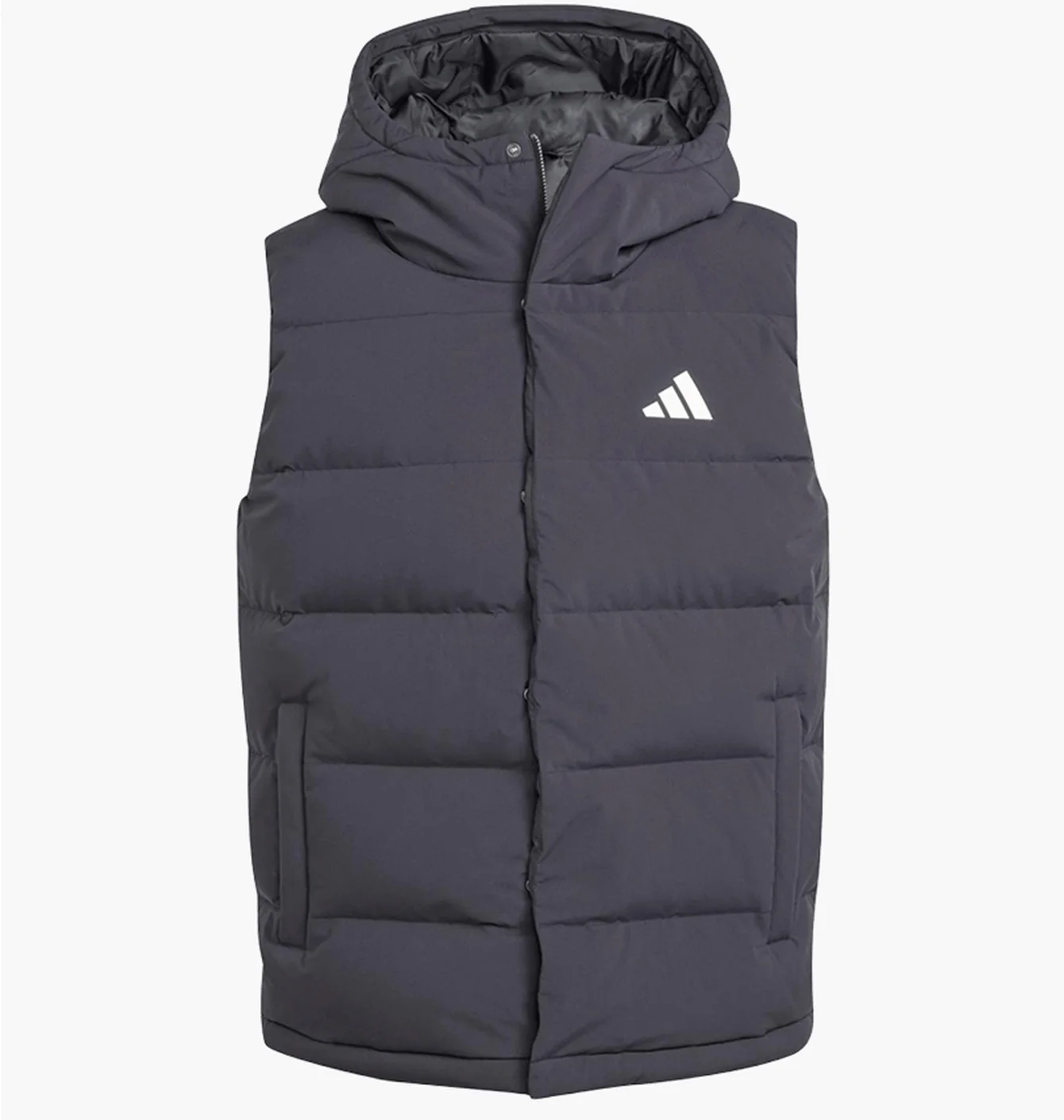 Жилетка чоловіча Adidas Helionic Climawarm Hooded Black JN2118