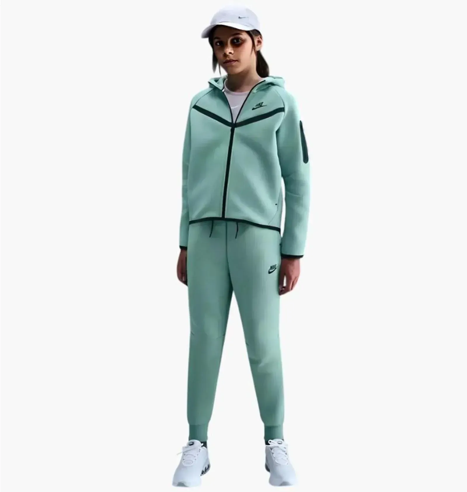Спортивний костюм дитячий Nike Sportswear Tech Turquoise (HV8695-017__HV8698-017)