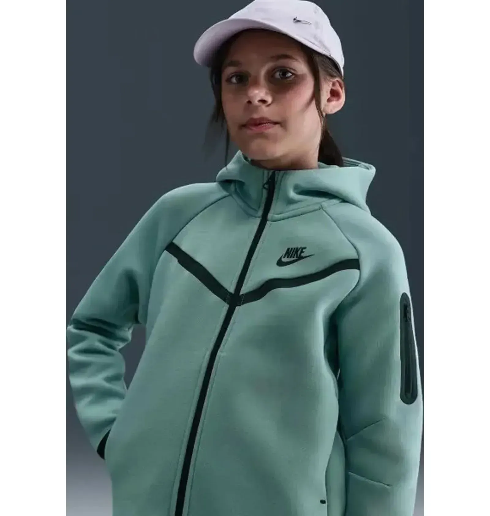 Спортивний костюм дитячий Nike Sportswear Tech Turquoise (HV8695-017__HV8698-017)