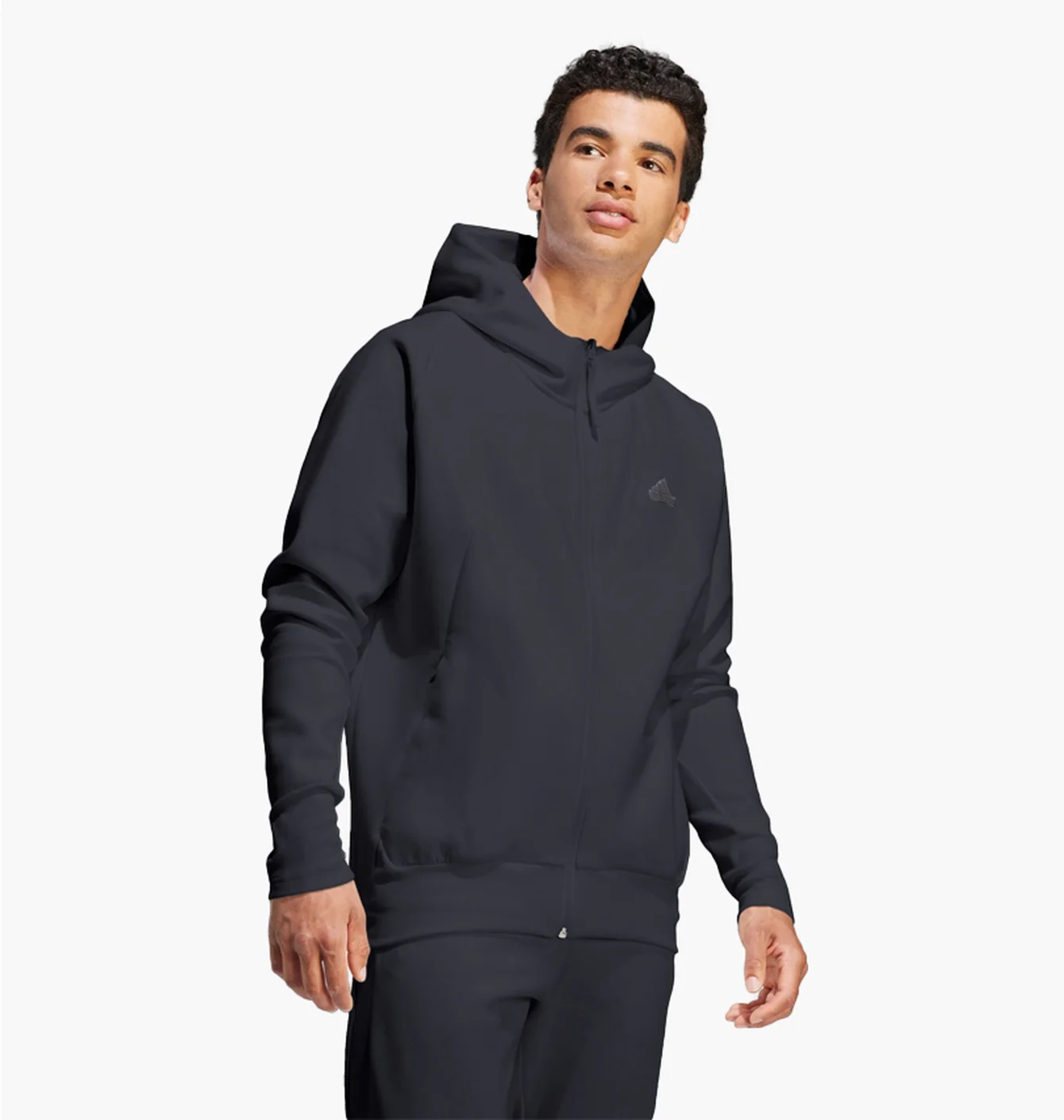Adidas Z.N.E Black Zip Hoodie