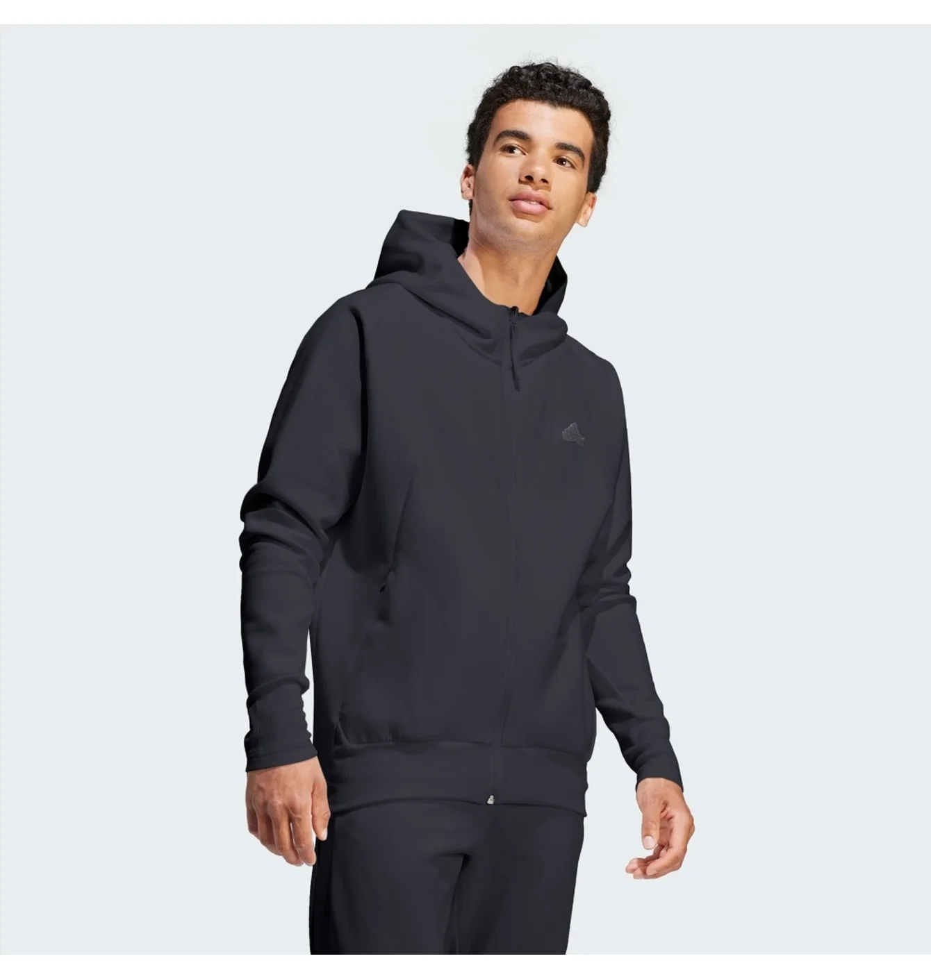 Adidas Z.N.E Black Zip Hoodie