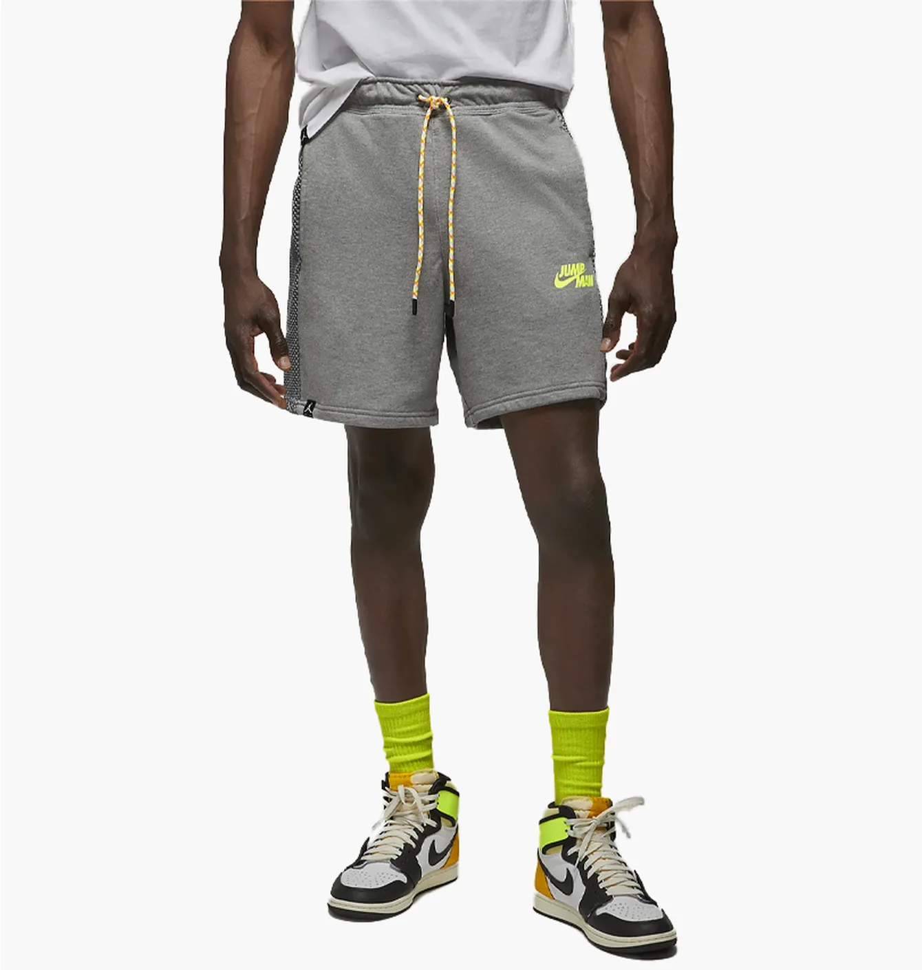 Шорты AIR JORDAN M J JMPMN FLC SHORT GREY