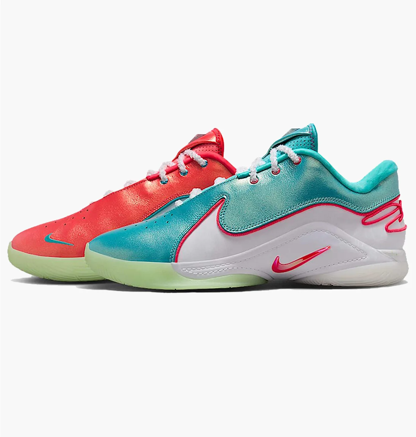 Кросівки унісекс Nike Lebron 22 Christmas Pack Orange/Turquoise HV5148-600