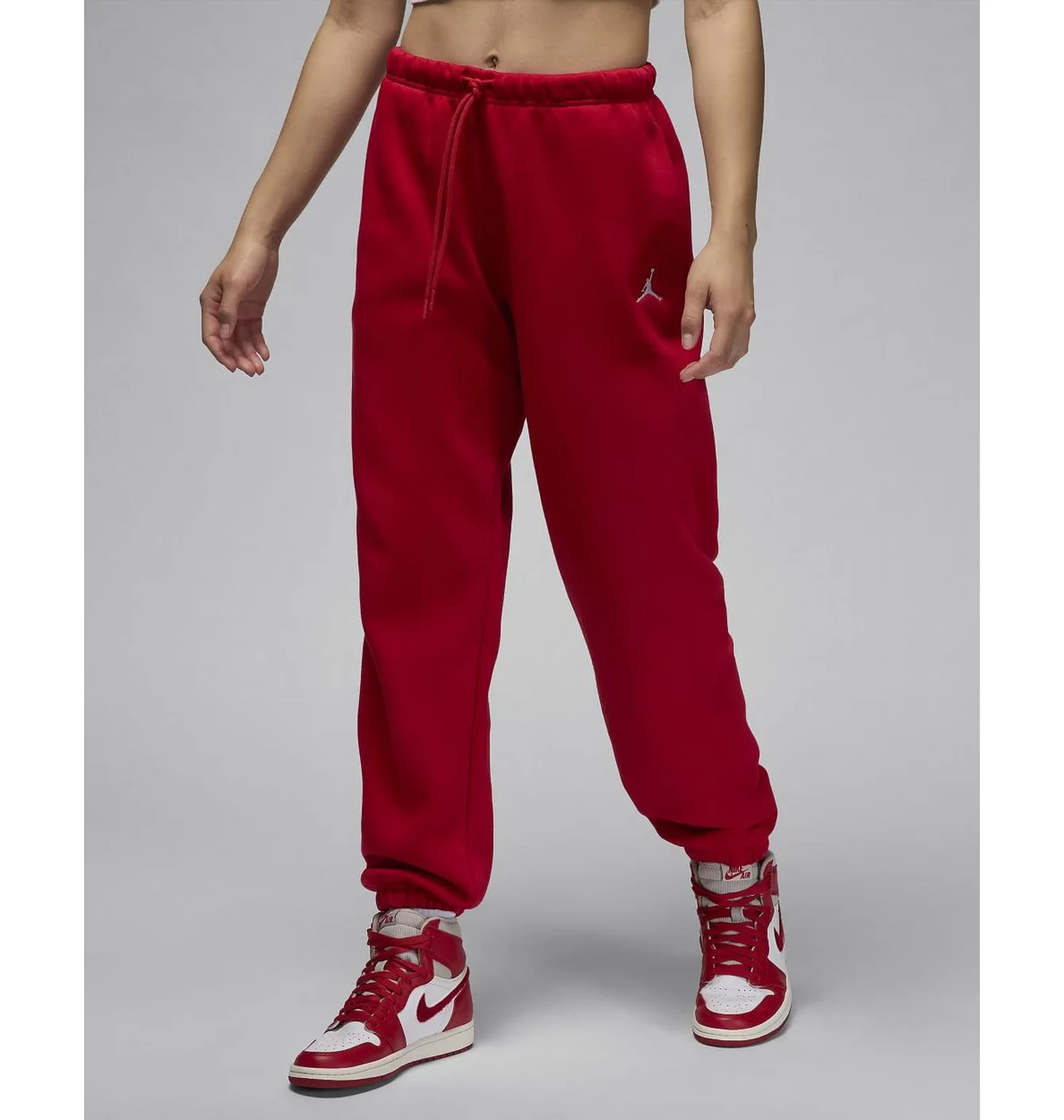 Штани жіночі Air Jordan Brooklyn Fleece Red FV7077-687