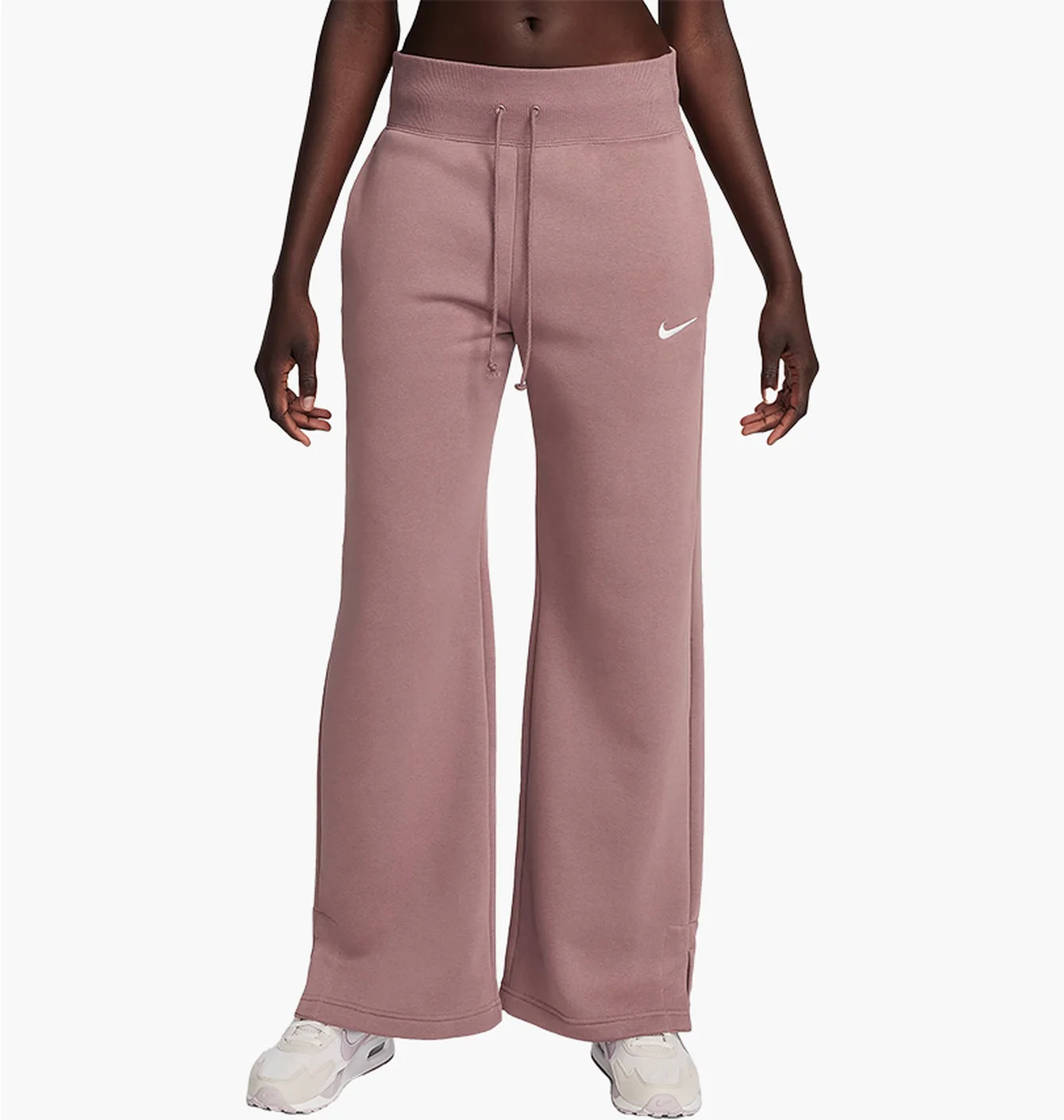 Штани жіночі Nike Sportswear Phoenix Fleece Wohigh-Waisted Wide-Leg Sweatpants Violet DQ5615-208