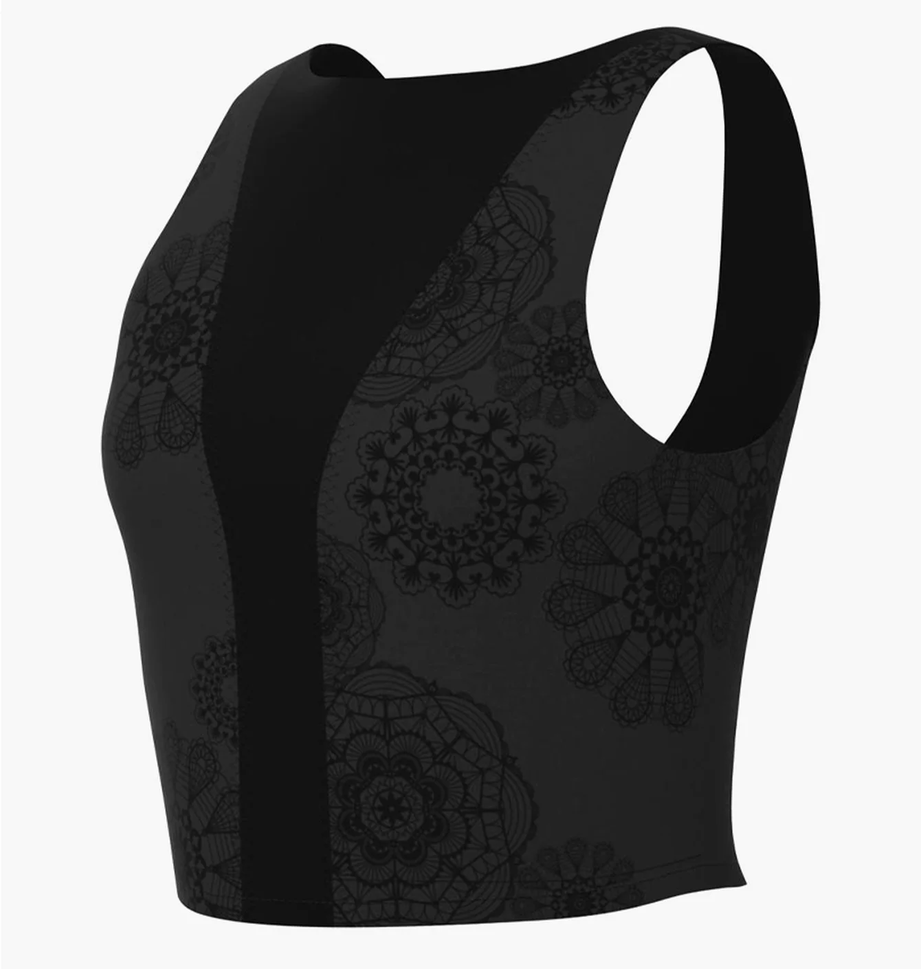 W NY DF LUXE CROP TANK NV