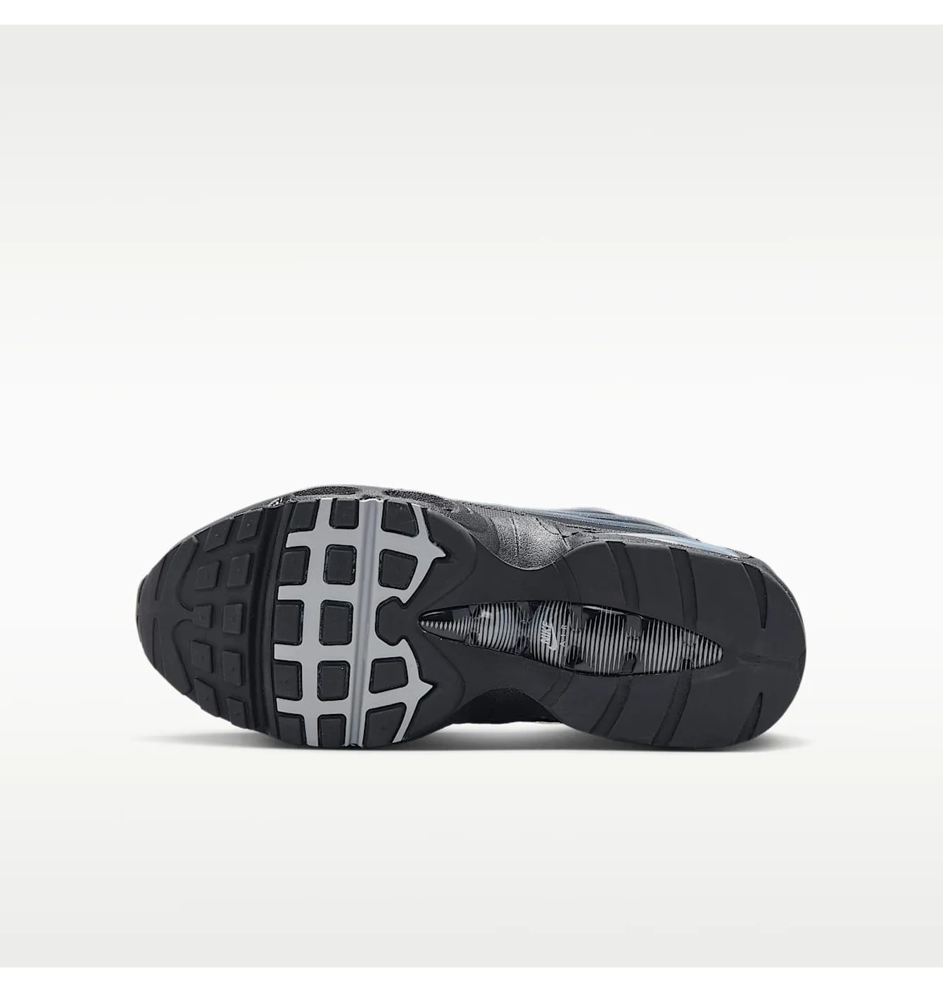 Кросівки дитячі Nike Air Max 95 Big Bubble Tech Black/Grey IR4602-002