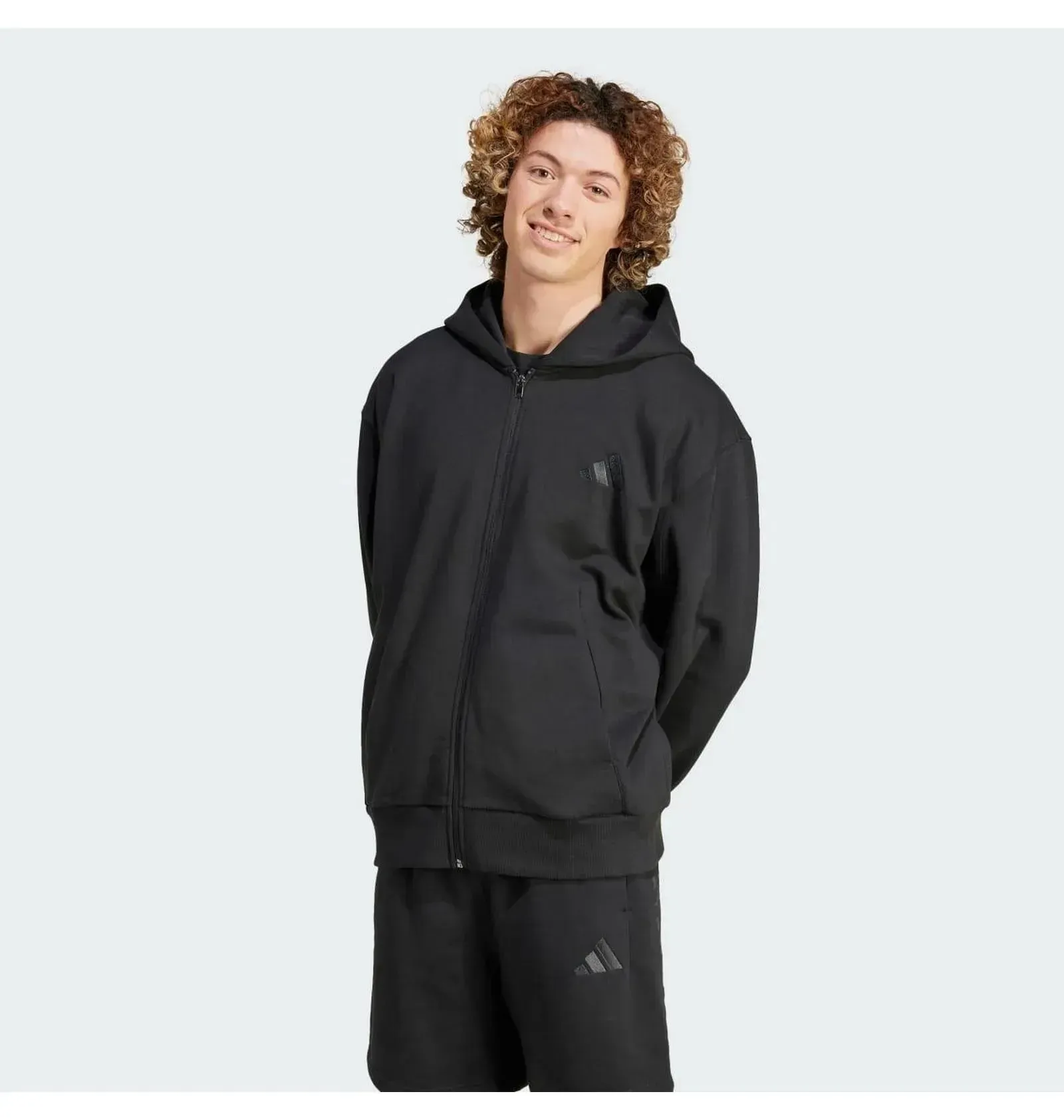 Кофта чоловіча Adidas All Szn Fleece Full-Zip (IX1249)
