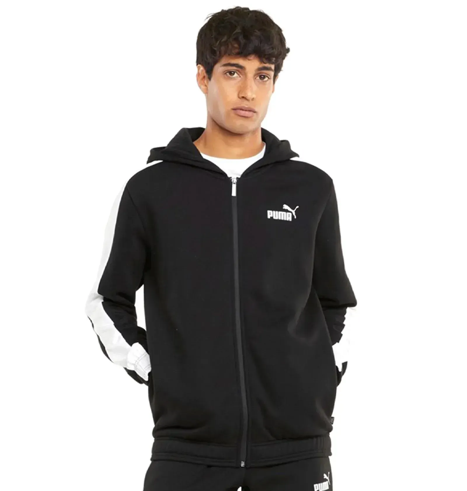 Puma Core Hybrid Full Zip Hoodie