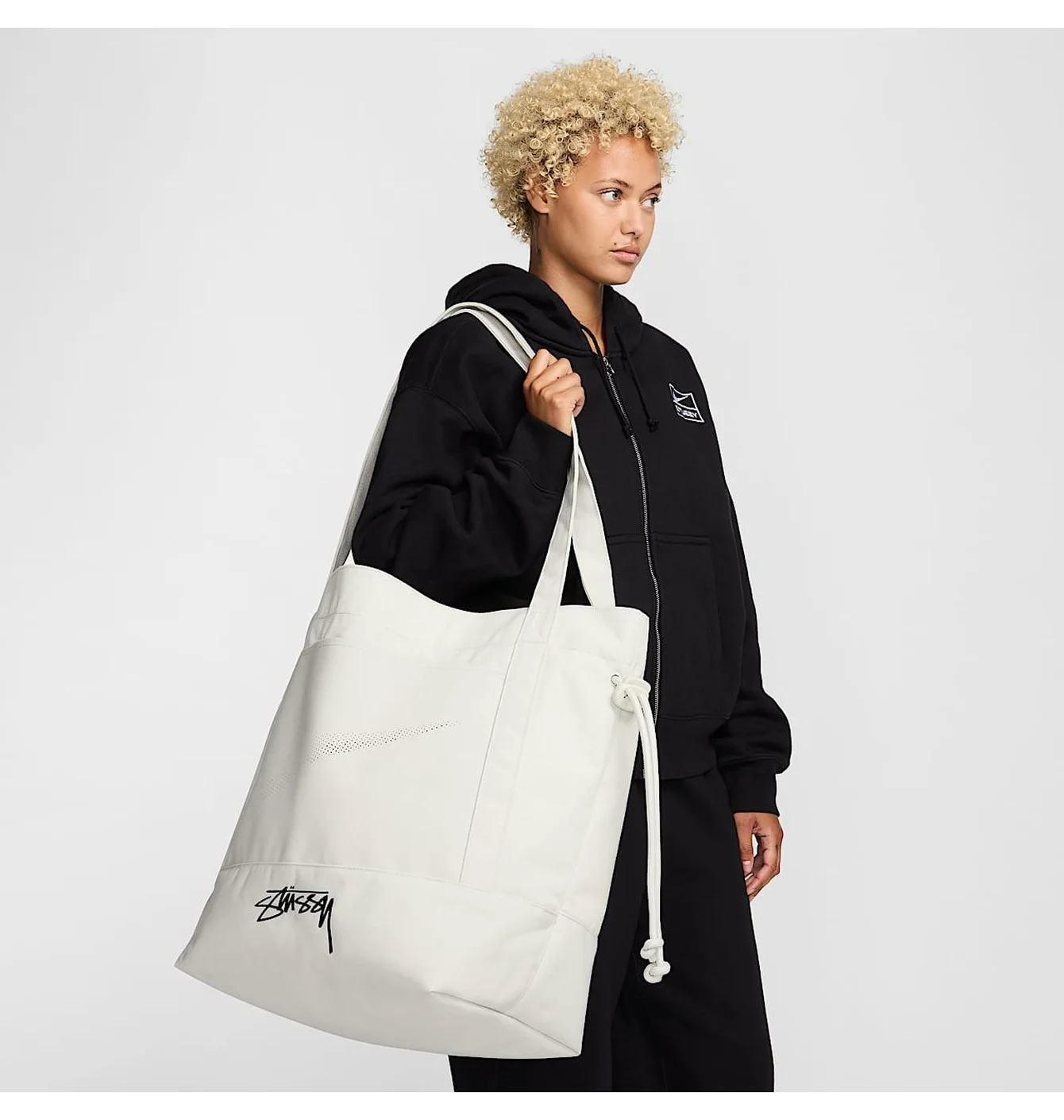 Сумка Nike x Stussy Tote Bag 'Light Bone'