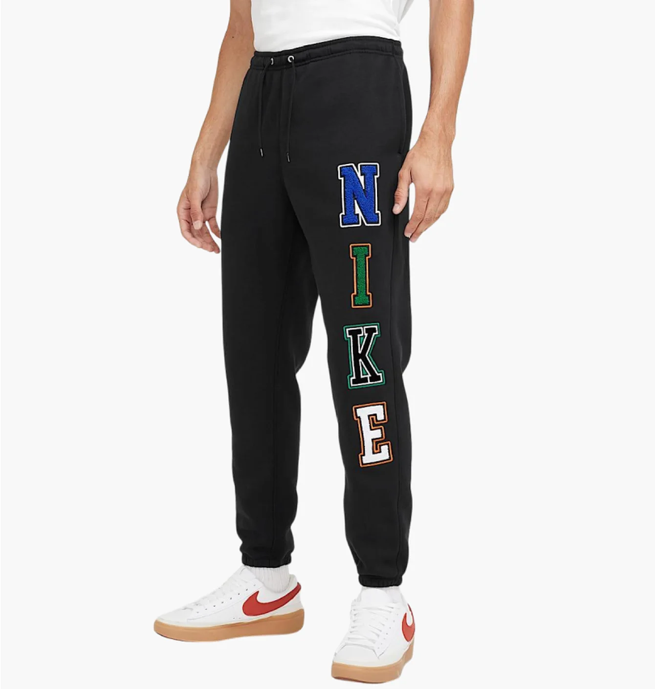 Nike Pants Letters Black