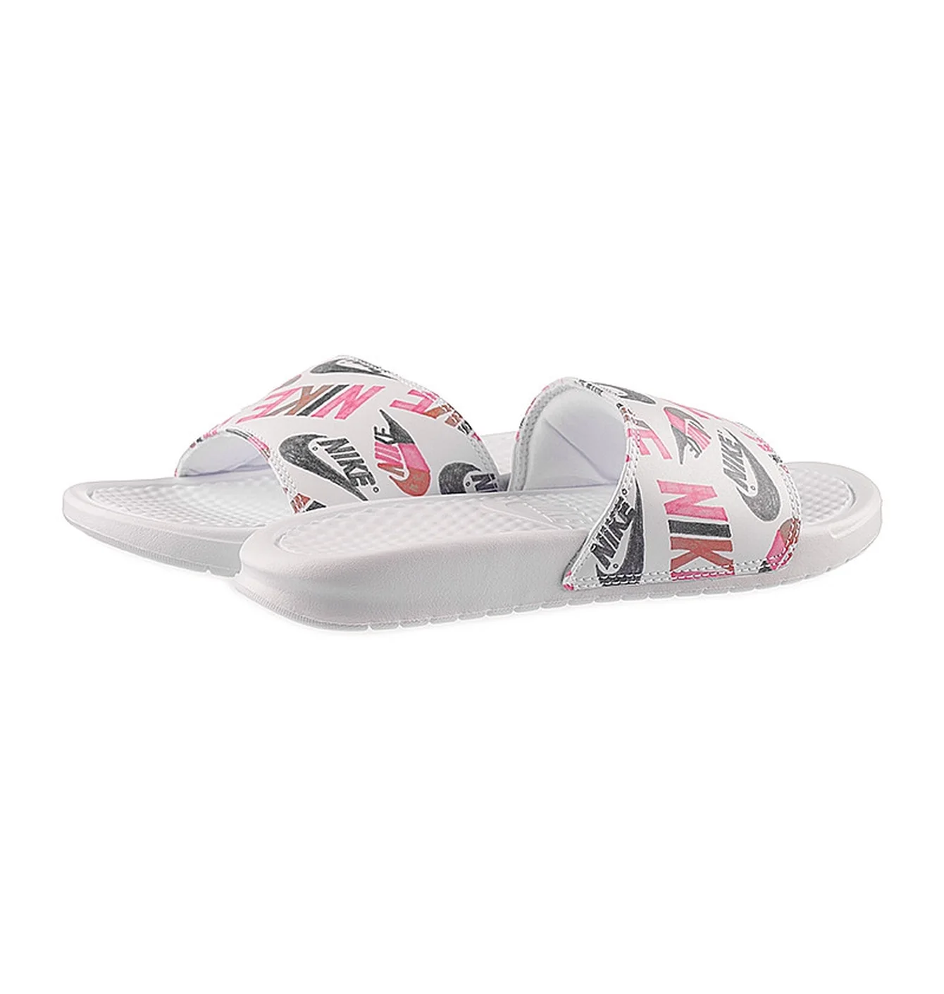 Тапочки жіночі Nike Benassi Jdi Print White 618919-119