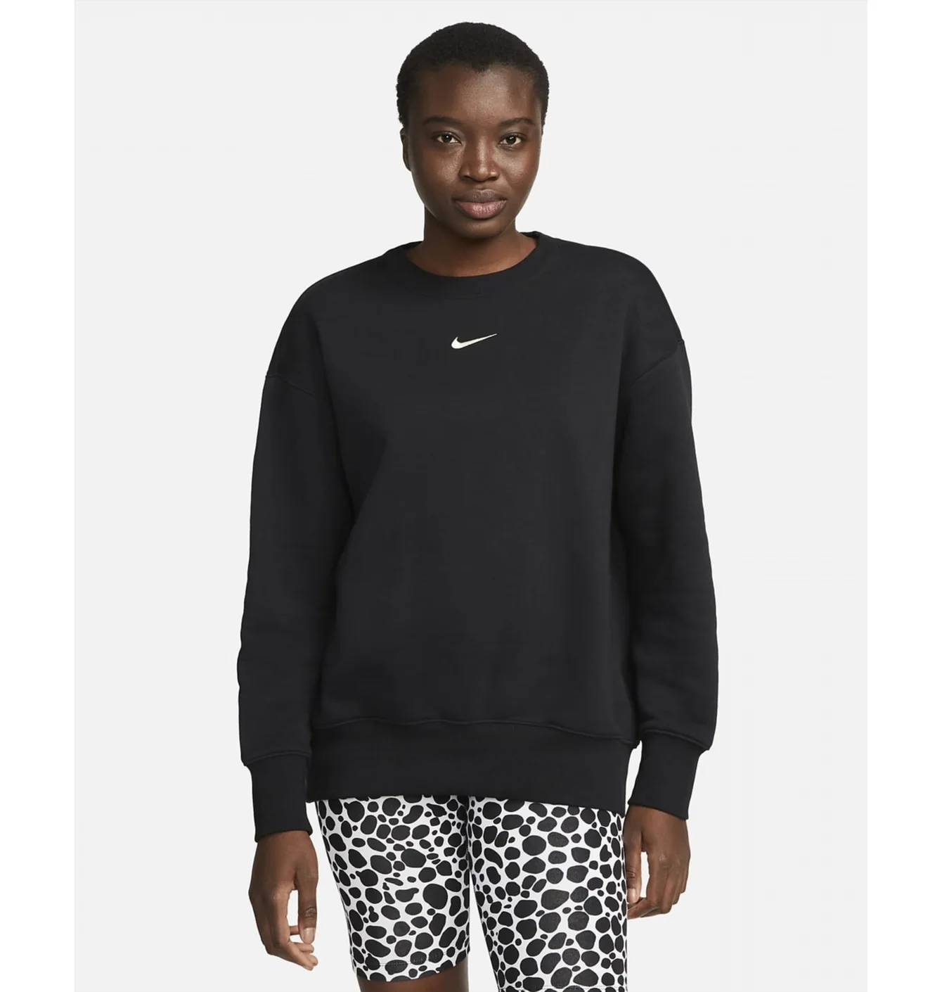 Світшот жіночий Nike Oversized Crewneck Sweatshirt Black Dq5733-010