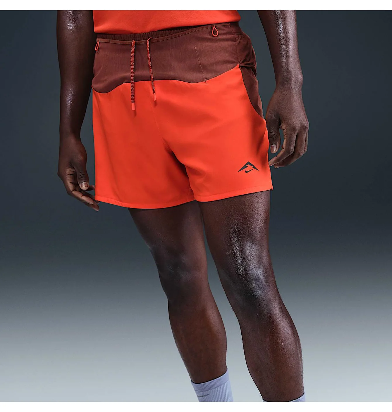 Шорти чоловічі Nike MenS Trail Second Sunrise Dri-Fit 5 Brief-Lined Running Shorts Red HJ3572-633