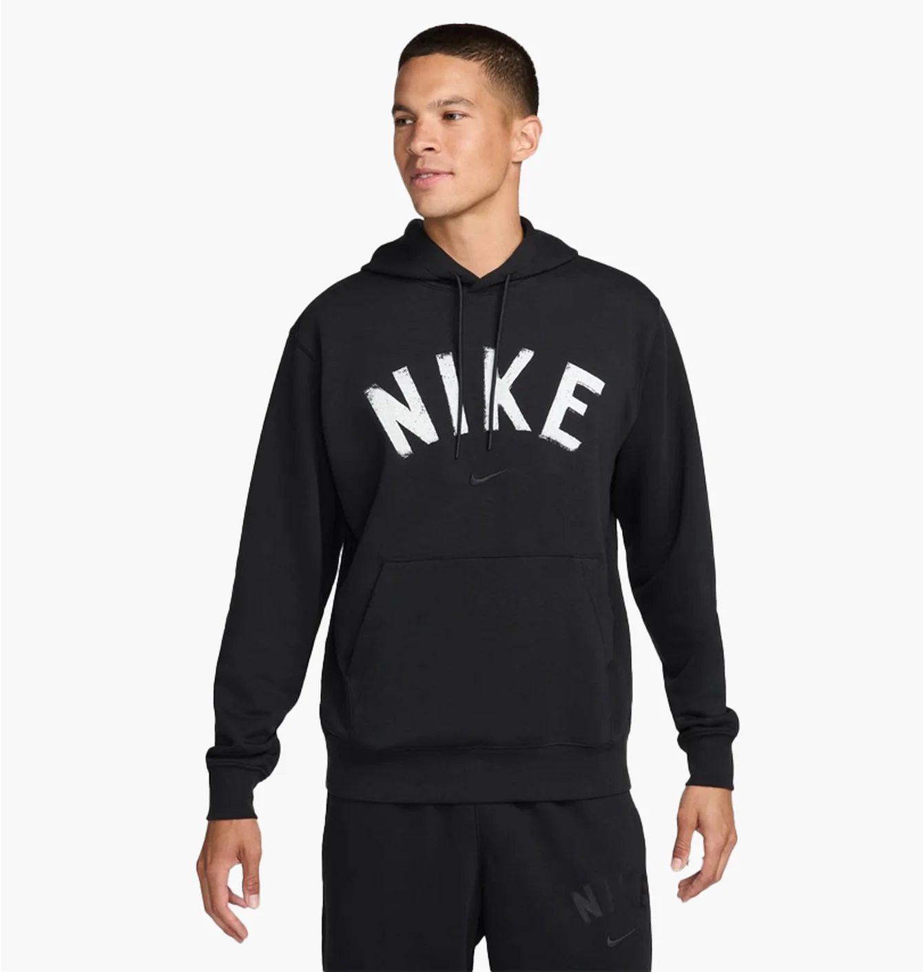 Худі чоловіче Nike Swoosh Dri-Fit French Terr Black FV9919-010