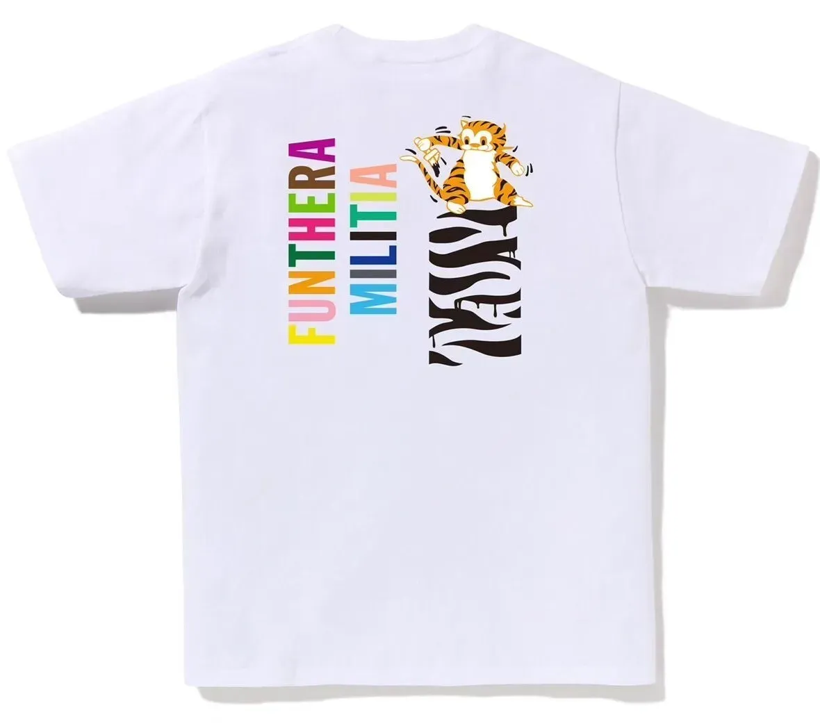 A BATHNIG APE Men's COLORS TIGER TEE