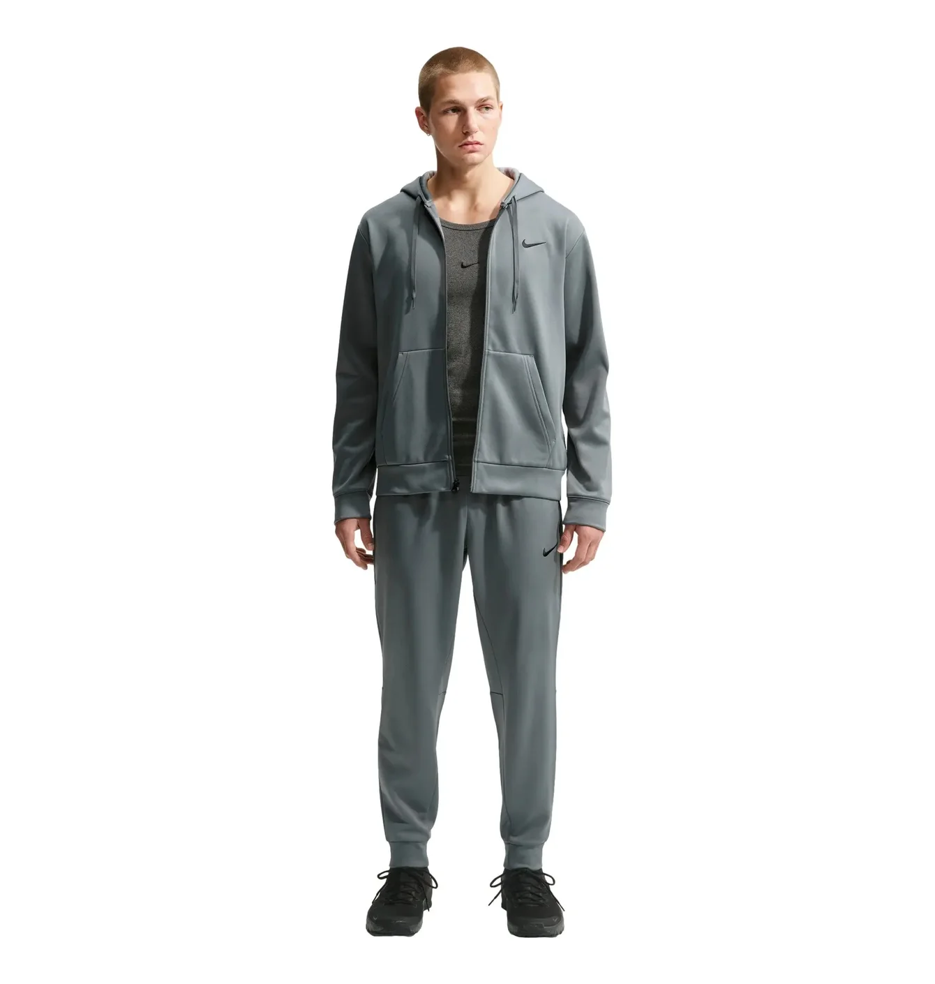 Штани чоловічі Nike Nk Tf Flex Flc Fz Grey IM5444-084