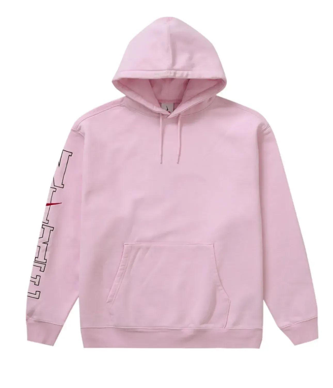 Supreme x Nike Hooded Sweatshirt Pink