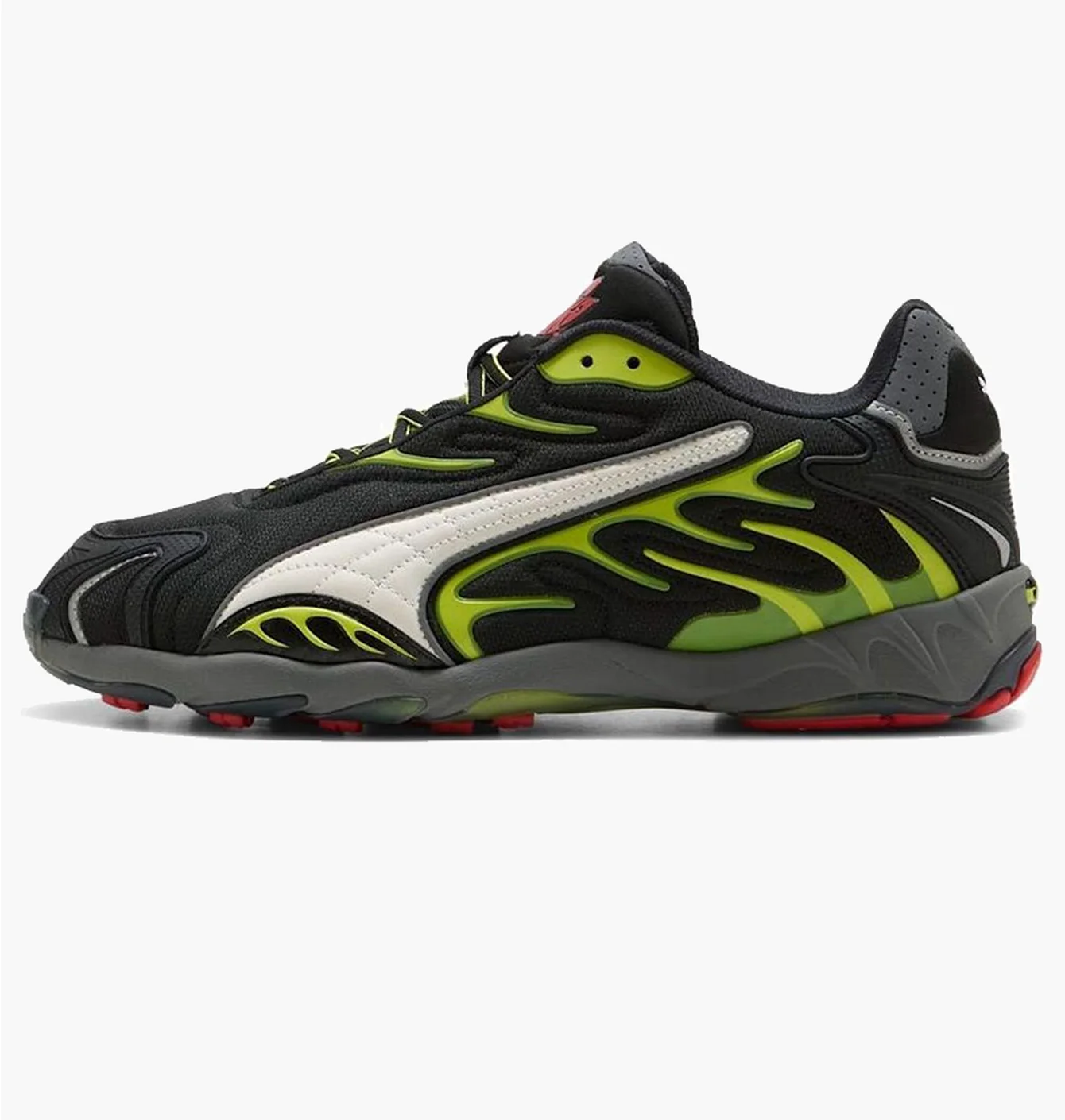 Кросівки чоловічі Puma A$Ap Rocky X Inhale Black Lime Pow Black 402459-01