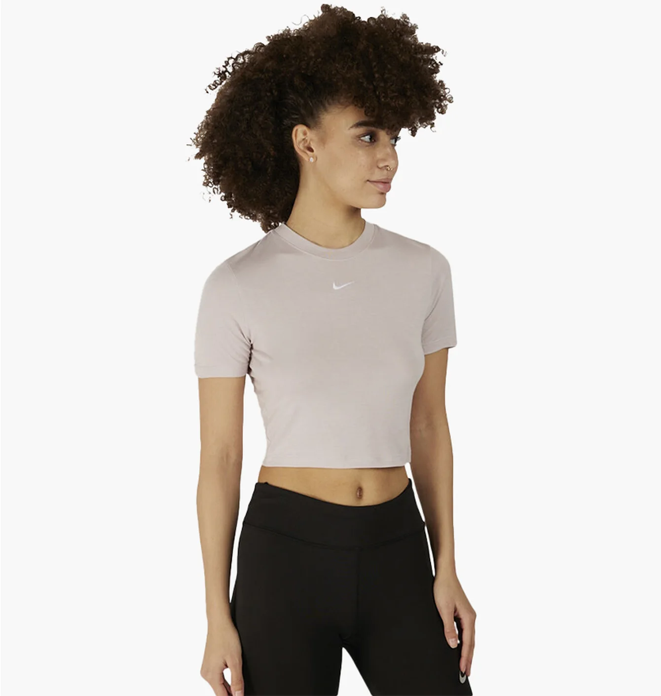 Футболка жіноча Nike Nsw Essential Slim Crop Tee Grey FB2873-019