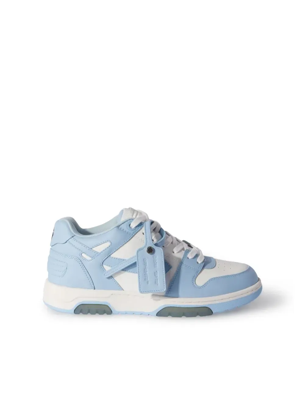 Off-White Out Of Office Low-Top calf leather Sneakers Light blue White