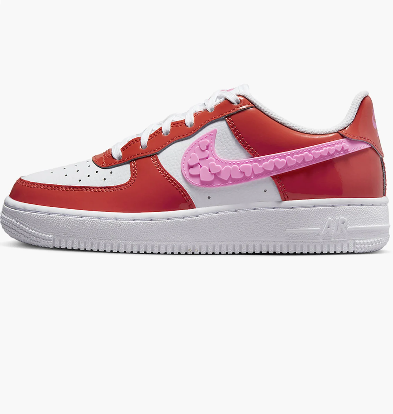 Кросівки дитячі Nike Air Force 1 Low Gs Red/White FD1031-600