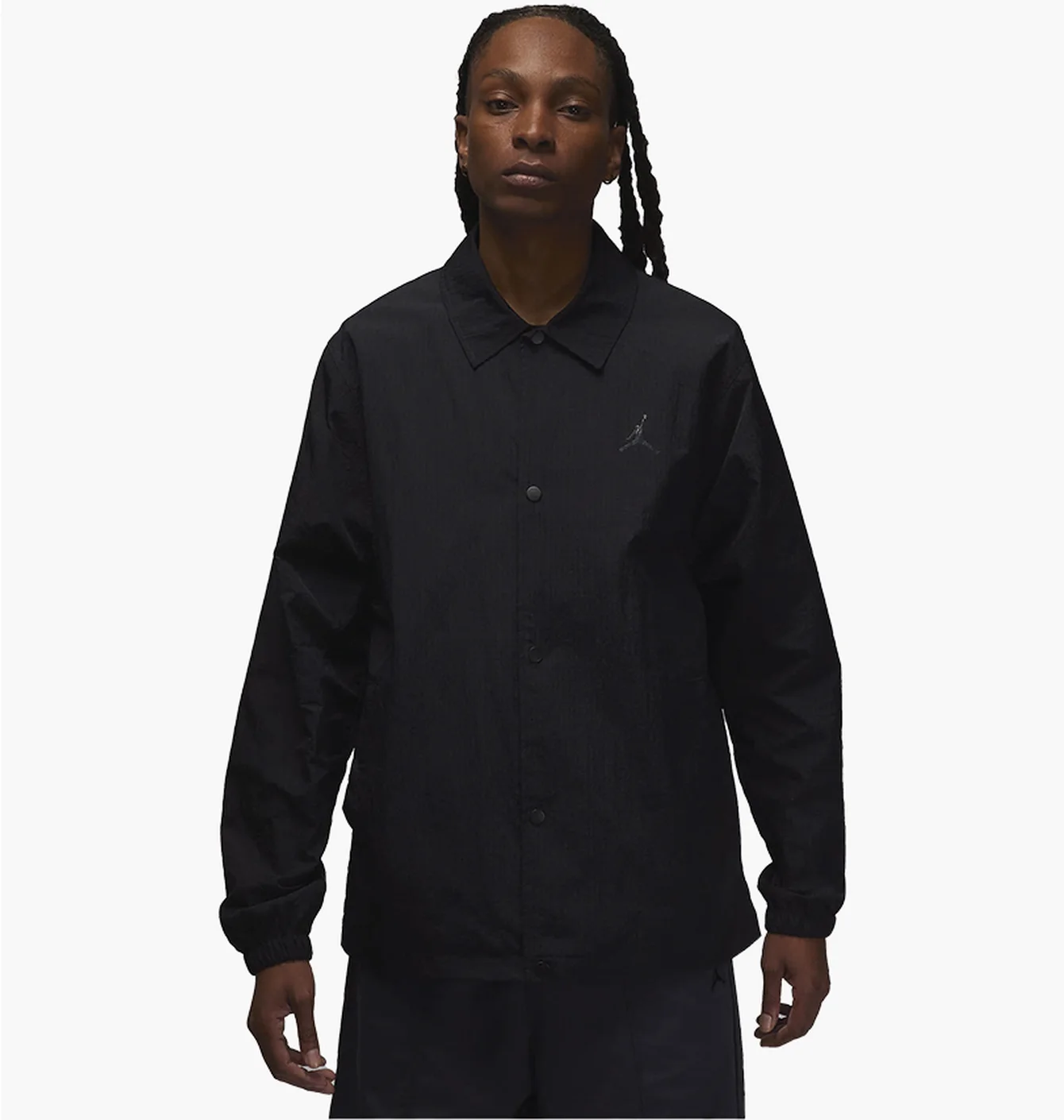 Сорочка чоловіча Air Jordan Essentials Coaches Jacket Black FN4541-010