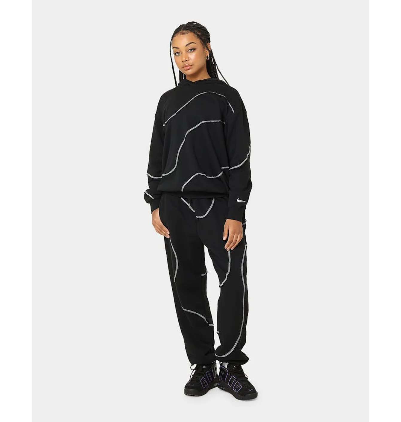 NIKE SPORTSWEAR SWIRL OVERSIZED HOODIE