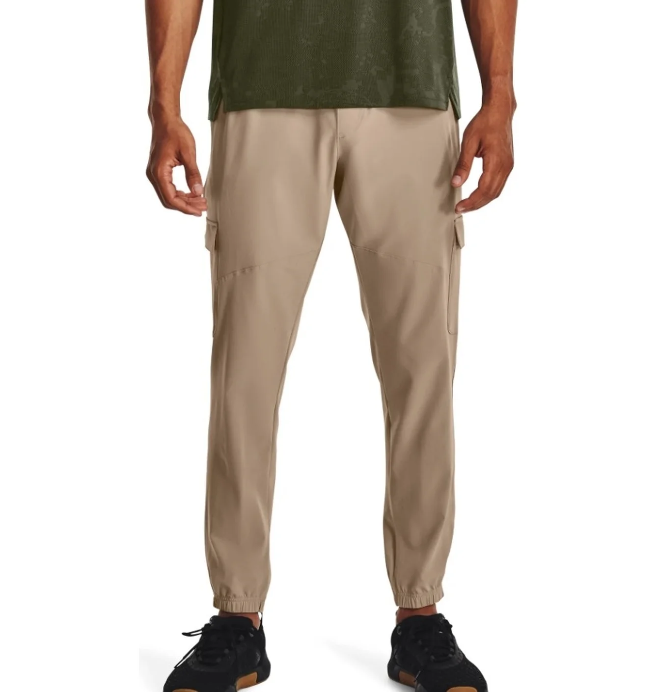 Under Armour Pants Ua Stretch Woven Cargo Pants-Brn Beige