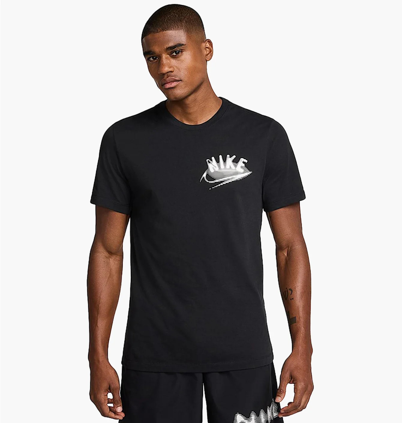 Футболка чоловіча Nike Dri-Fit Fitness T-Shirt Black HJ3609-010