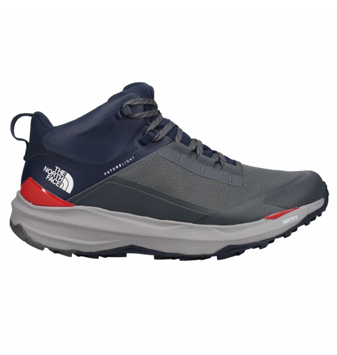 Кросівки чоловічі The North Face Vectiv Exploris 2 Mid Futurelight Hiking Boots Grey/Blue NF0A7W6AIHS