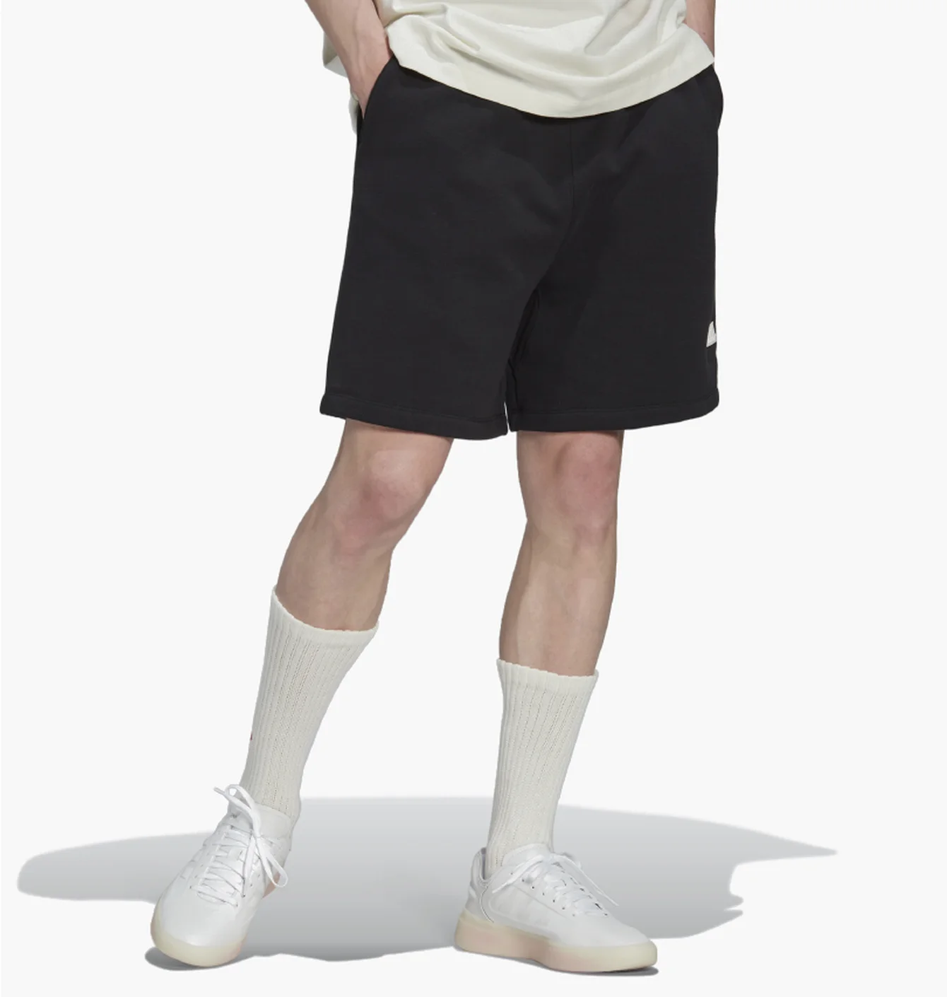 Шорти чоловічі Adidas Fleece Shorts Black Hg2067