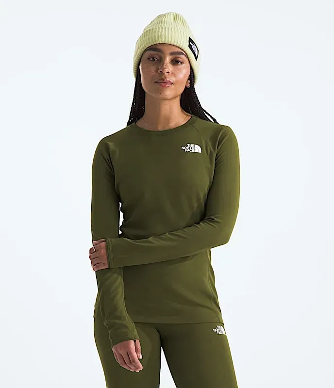 The North Face Women’s FD Pro 160 Crew Forest Olive