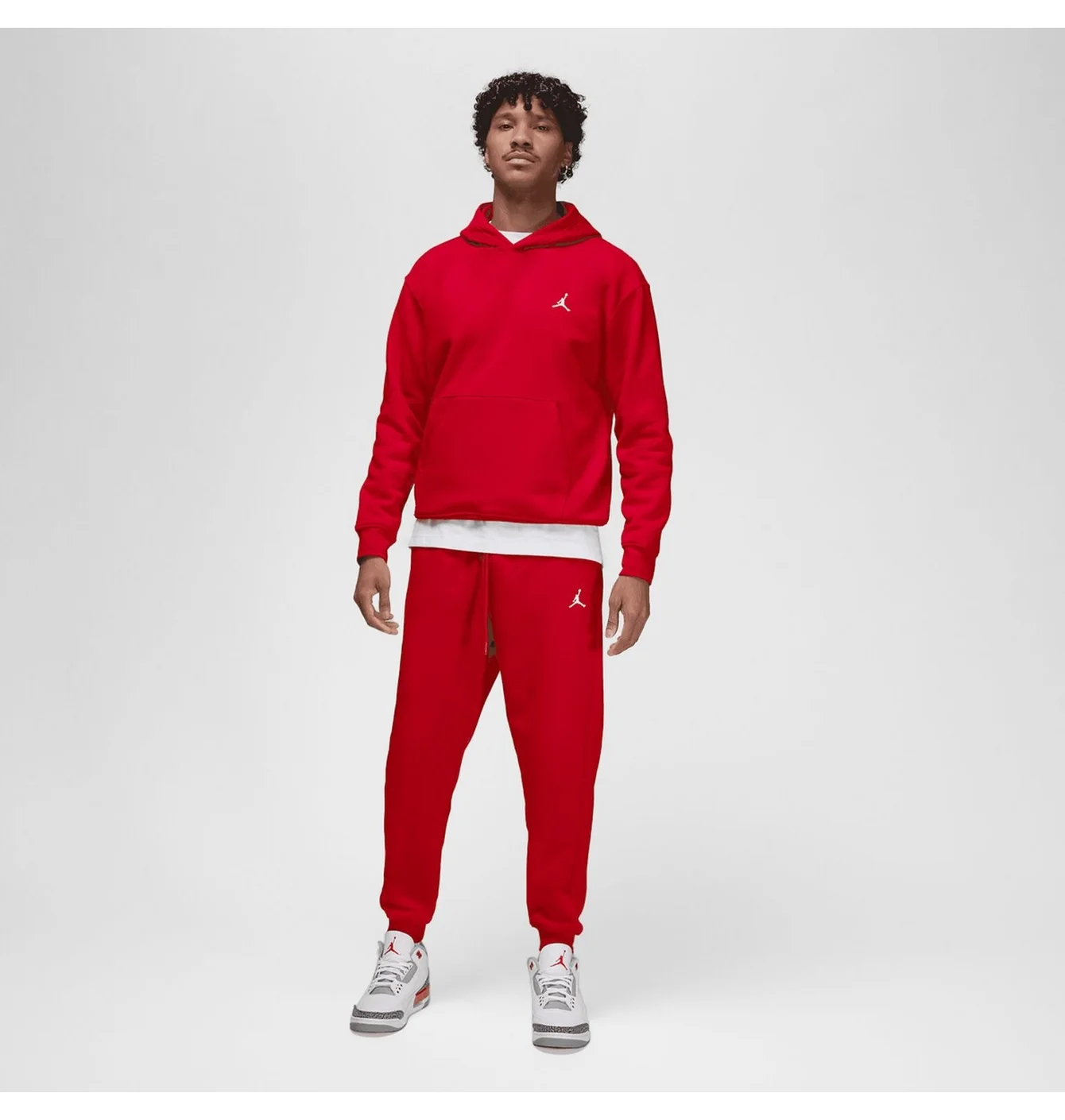 Худі чоловіче Air Jordan Essentials Fleece Pullover Red FV7281-687
