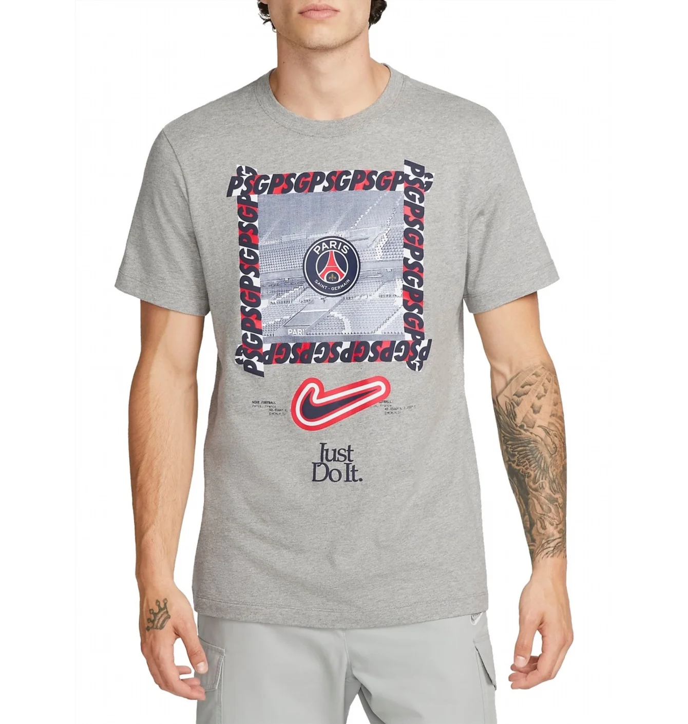 Футболка PSG DNA 2023/24 - PSG Grey
