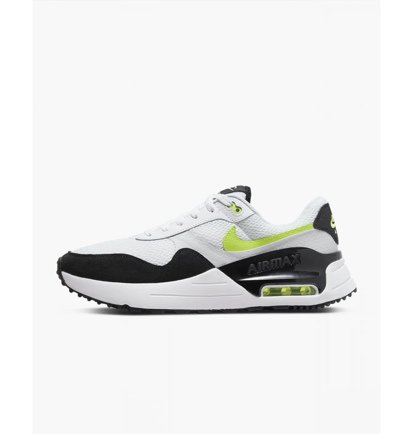 Кросівки чоловічі Nike Air Max Systm White/Black Dm9537-100