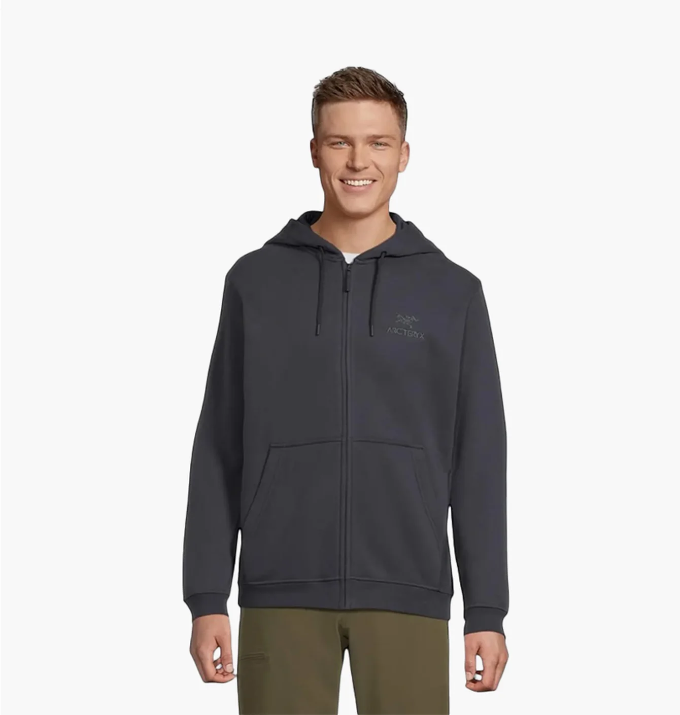Arcteryx Emblem Fleece Full-Zip Hoody Black Sapphire