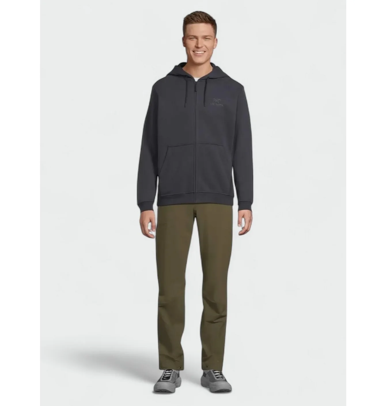 Arcteryx Emblem Fleece Full-Zip Hoody Black Sapphire